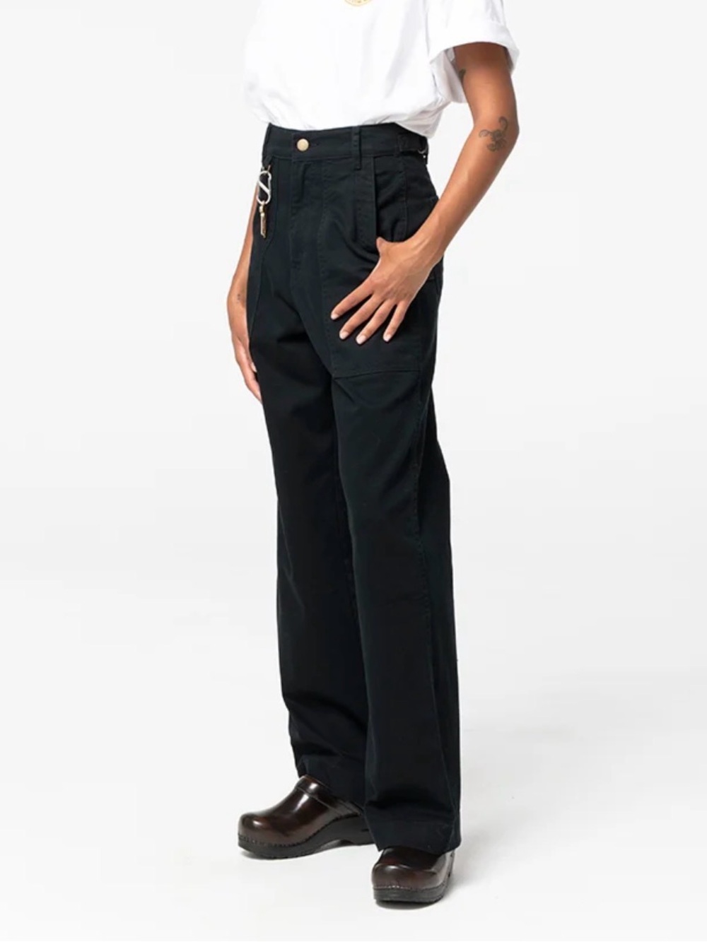 SUK Construction Pant Black Size 12 NWT IN PACKAGE